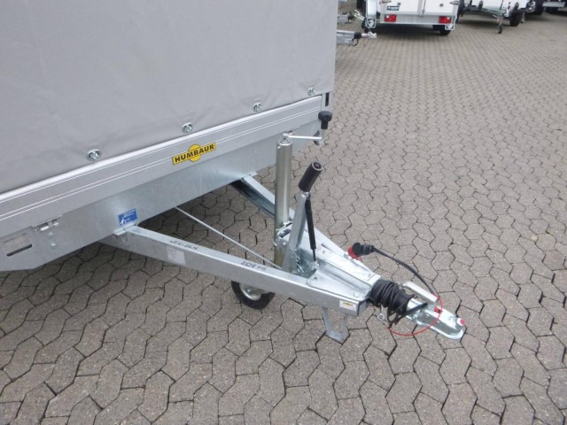 Humbaur HN 254118 Hochlader mit Hochplane 2,5 to. 4100 x 1850 x 350 mm - Avtomobilska prikolica: slika 2 Humbaur HN 254118 Hochlader mit Hochplane 2,5 to. 4100 x 1850 x 350 mm - Avtomobilska prikolica: slika 2