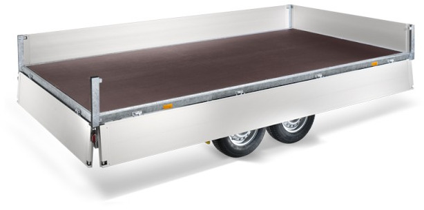 Humbaur HT 202616 Hochlader 2,0 to. 2650 x 1650 x 300 mm - Avtomobilska prikolica: slika 2 Humbaur HT 202616 Hochlader 2,0 to. 2650 x 1650 x 300 mm - Avtomobilska prikolica: slika 2