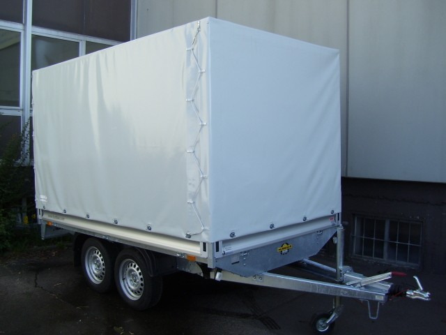 Humbaur HT 253118 Hochlader 2,5 to. mit Hochplane 200 cm - Avtomobilska prikolica: slika 1 Humbaur HT 253118 Hochlader 2,5 to. mit Hochplane 200 cm - Avtomobilska prikolica: slika 1