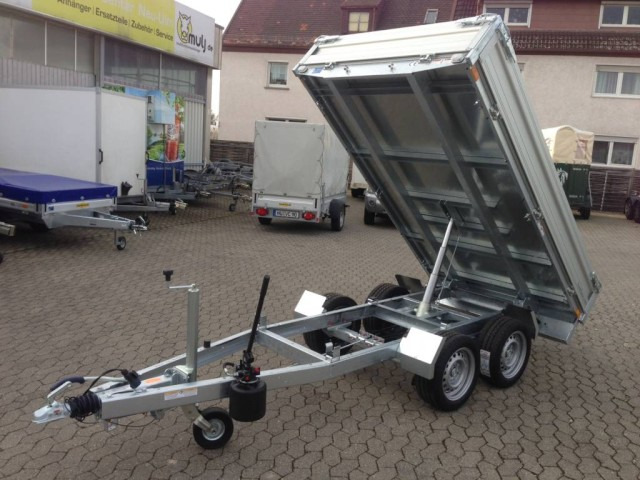 Humbaur HUK 272715 Heckkipper 2,7 t. 2680 x 1500 x 300mm - Kiper prikolica: slika 1 Humbaur HUK 272715 Heckkipper 2,7 t. 2680 x 1500 x 300mm - Kiper prikolica: slika 1