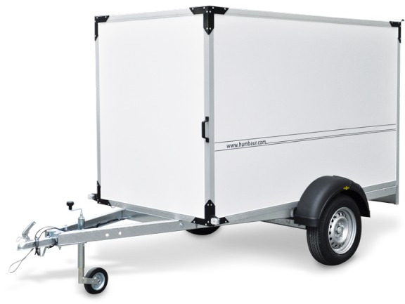 Humbaur Koffer HK 132513-15P, 1,3 t. 2510 x 1310 x 1520 mm - Prikolica zabojnik: slika 4 Humbaur Koffer HK 132513-15P, 1,3 t. 2510 x 1310 x 1520 mm - Prikolica zabojnik: slika 4