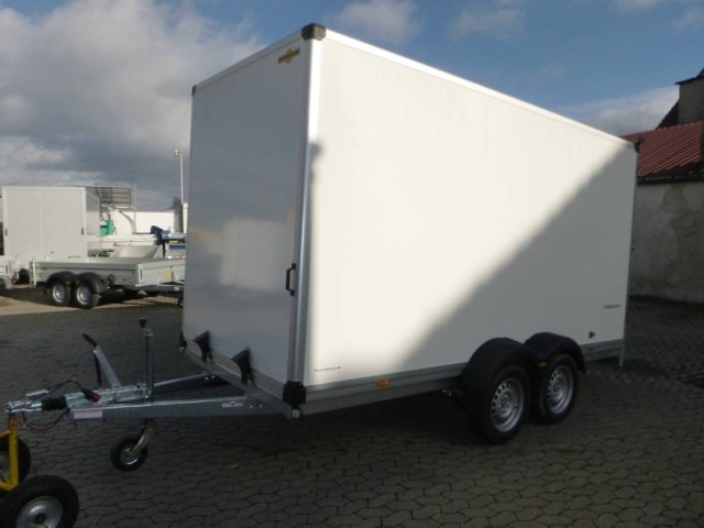 Humbaur Koffer HK 253718-20 PF30, 2,5 to. 3685x1730x1885mm - Prikolica zabojnik: slika 1 Humbaur Koffer HK 253718-20 PF30, 2,5 to. 3685x1730x1885mm - Prikolica zabojnik: slika 1