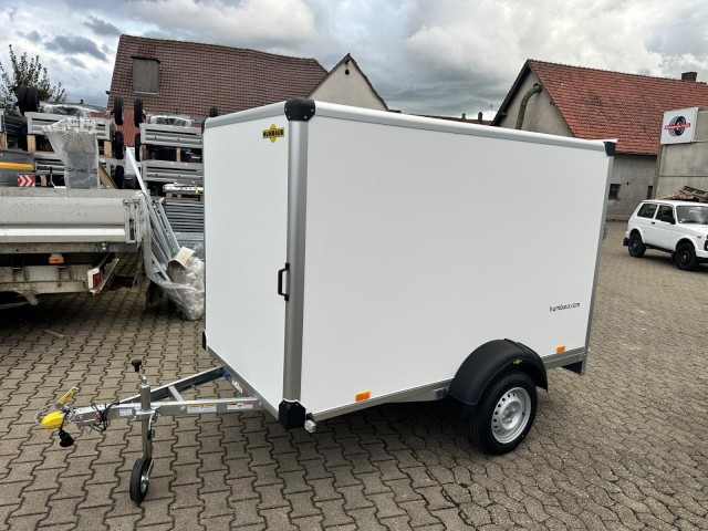 Humbaur Koffer HK 752513-15P, 0,75 t. 2510 x 1310 x 1520 mm, 100 km/h - Prikolica zabojnik: slika 1 Humbaur Koffer HK 752513-15P, 0,75 t. 2510 x 1310 x 1520 mm, 100 km/h - Prikolica zabojnik: slika 1