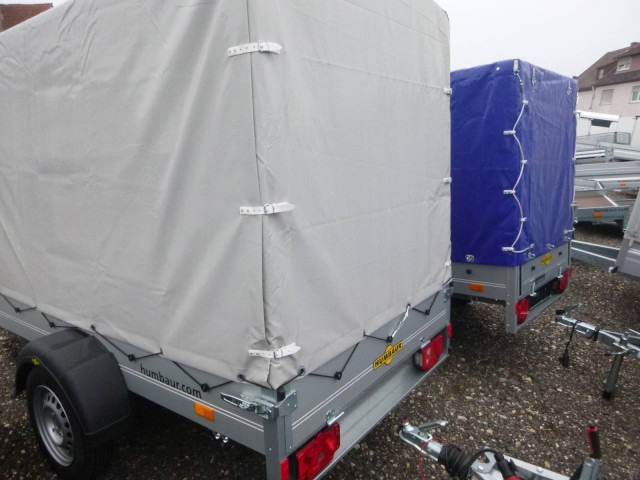 Humbaur Startrailer H752513 Alu mit Hochplane 150 cm, 251x131x30cm - Avtomobilska prikolica: slika 3 Humbaur Startrailer H752513 Alu mit Hochplane 150 cm, 251x131x30cm - Avtomobilska prikolica: slika 3