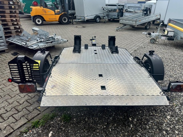 Lorries Motorradanhänger MT-2, 0,75 to. 240 x 174 cm, Alufelgen - Prikolica za prevoz motorjev: slika 5 Lorries Motorradanhänger MT-2, 0,75 to. 240 x 174 cm, Alufelgen - Prikolica za prevoz motorjev: slika 5