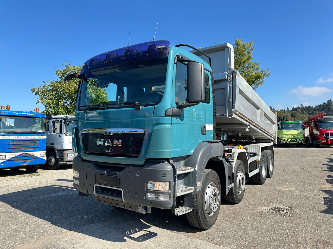 MAN TGS 35.480 8x4 Wechselsistem - Tovornjak prekucnik: slika 1 MAN TGS 35.480 8x4 Wechselsistem - Tovornjak prekucnik: slika 1
