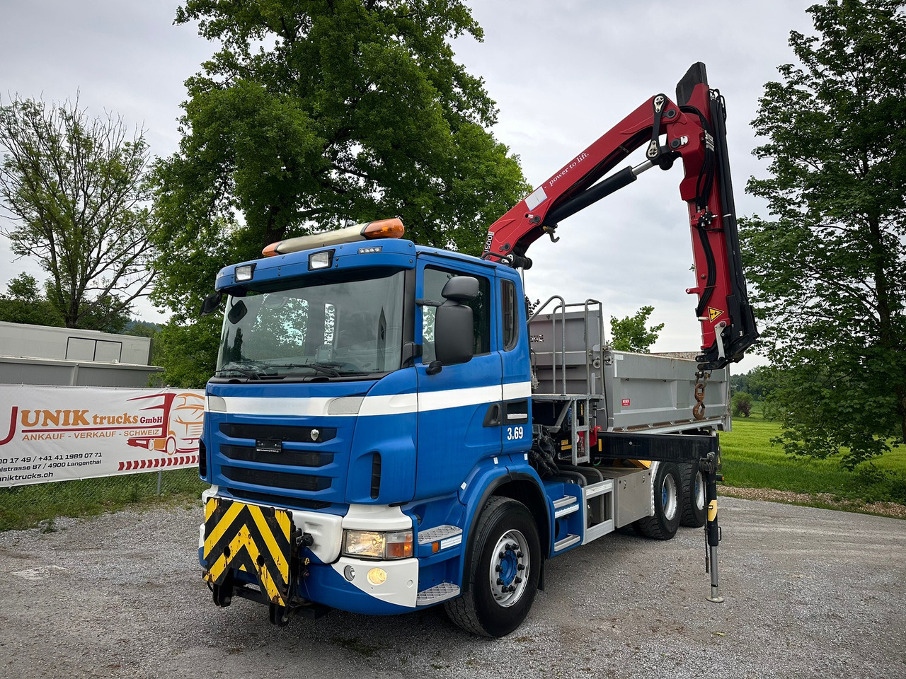 SCANIA G440 6x4 Kran+Kipper ORG-km 57.000 - Tovornjak prekucnik, Tovornjak z dvigalom: slika 1 SCANIA G440 6x4 Kran+Kipper ORG-km 57.000 - Tovornjak prekucnik, Tovornjak z dvigalom: slika 1