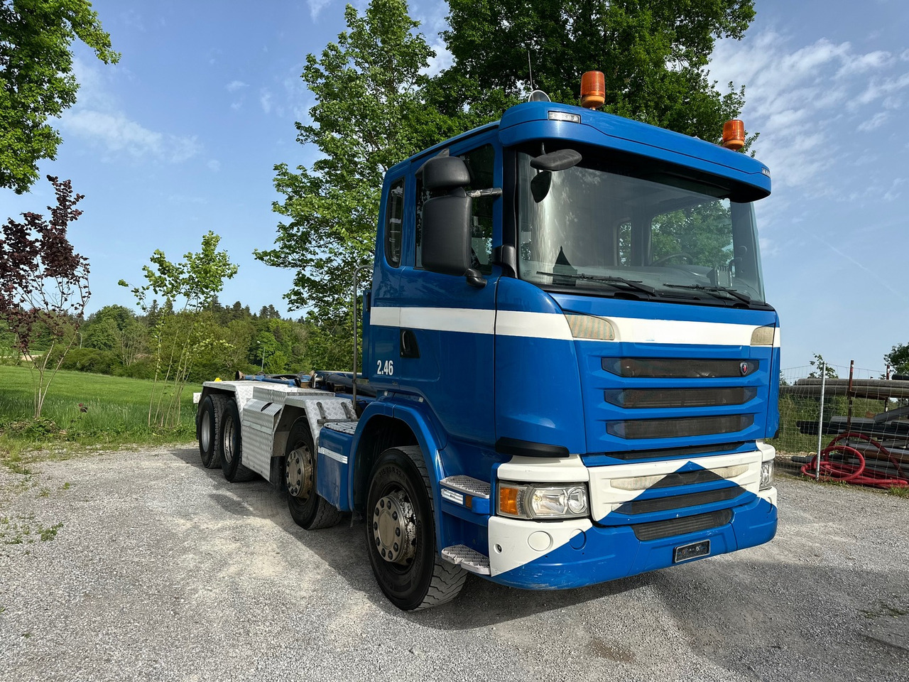 SCANIA G450 8x4 Abrollkipper - Kotalni prekucni tovornjak: slika 4 SCANIA G450 8x4 Abrollkipper - Kotalni prekucni tovornjak: slika 4