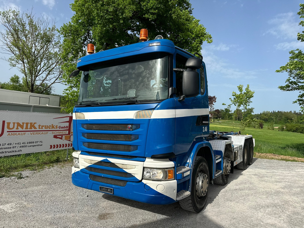SCANIA G450 8x4 Abrollkipper - Kotalni prekucni tovornjak: slika 1 SCANIA G450 8x4 Abrollkipper - Kotalni prekucni tovornjak: slika 1