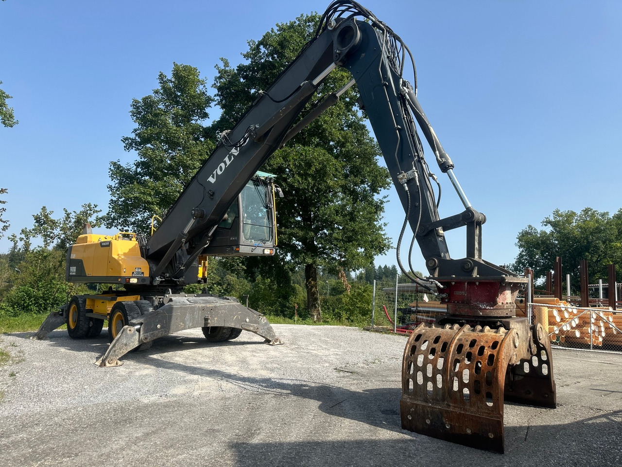 Bager VOLVO EW210D Greifer: slika 7