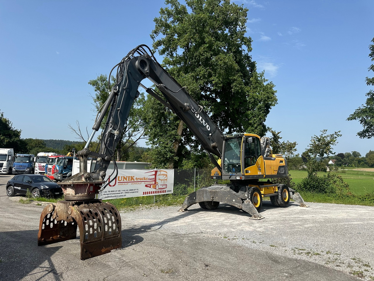 Bager VOLVO EW210D Greifer: slika 10