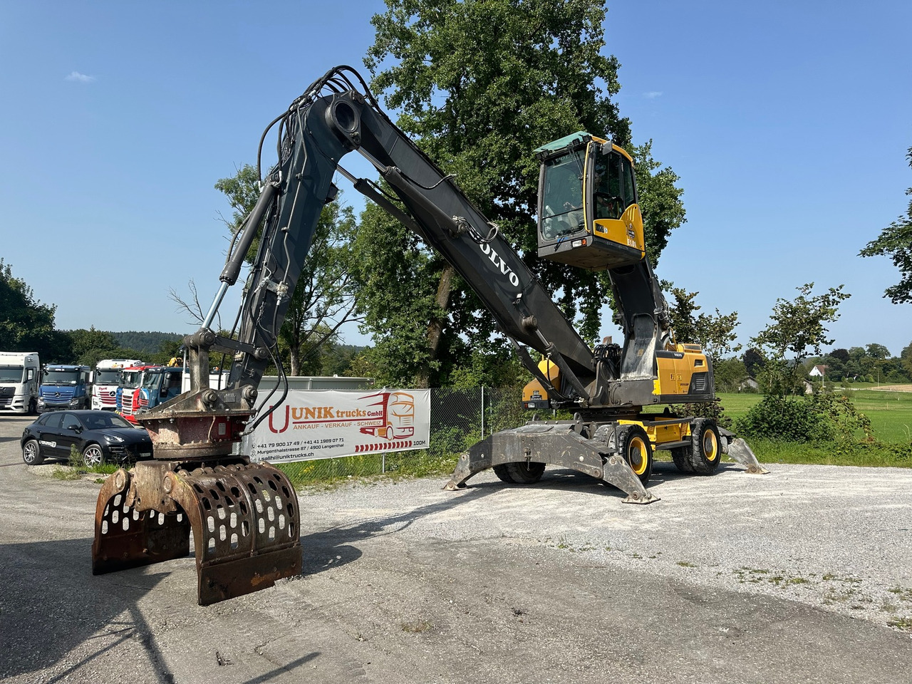 Bager VOLVO EW210D Greifer: slika 15