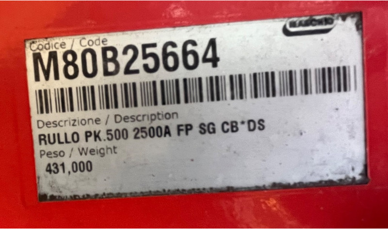 Maschio Rullo Packer 500 - Vrtavkasta brana: slika 5 Maschio Rullo Packer 500 - Vrtavkasta brana: slika 5