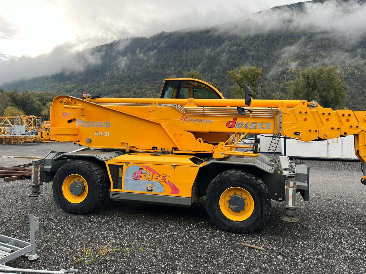 Dieci Pegasus 50.21 - Teleskopski kolesni nakladalnik: slika 3 Dieci Pegasus 50.21 - Teleskopski kolesni nakladalnik: slika 3