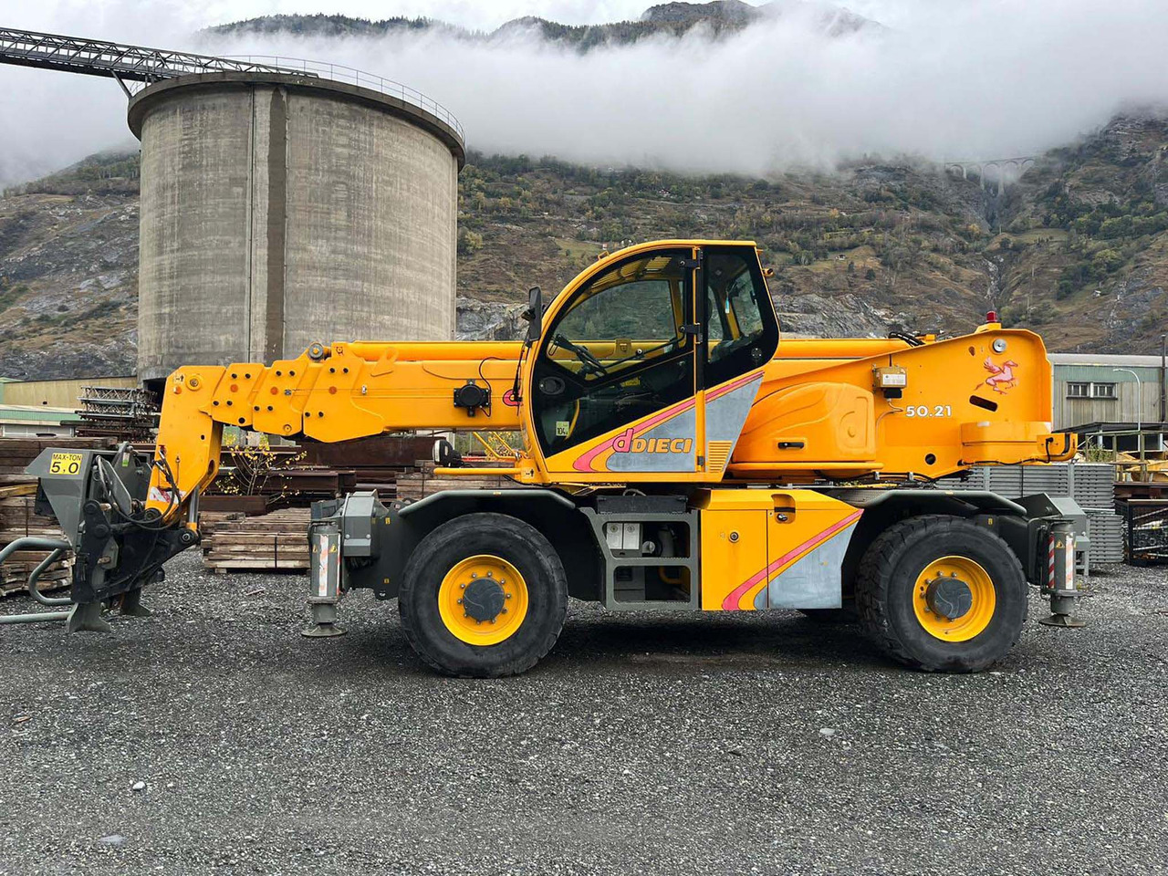 Dieci Pegasus 50.21 - Teleskopski kolesni nakladalnik: slika 1 Dieci Pegasus 50.21 - Teleskopski kolesni nakladalnik: slika 1
