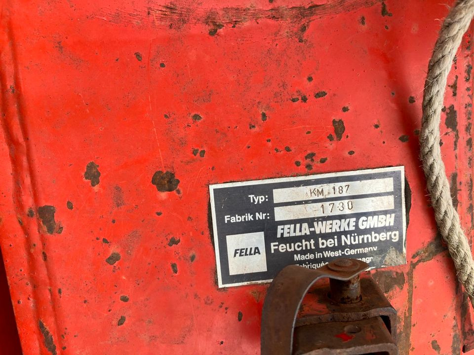 Heckmähwerk Fella KM 187 Trommelmäher 1,80m - Kosilnica: slika 5 Heckmähwerk Fella KM 187 Trommelmäher 1,80m - Kosilnica: slika 5