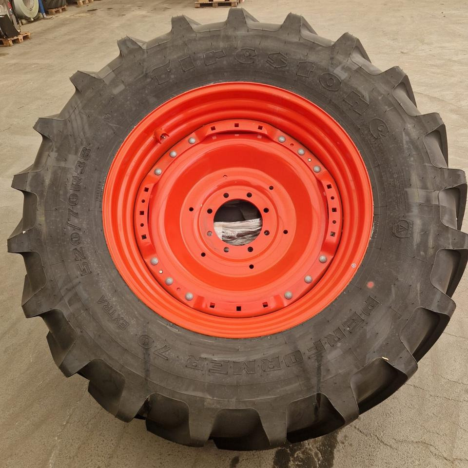 Reifen Räder Firestone 520/70R38 Performer 70 extra 150D 147E - Gume in platišča: slika 2 Reifen Räder Firestone 520/70R38 Performer 70 extra 150D 147E - Gume in platišča: slika 2