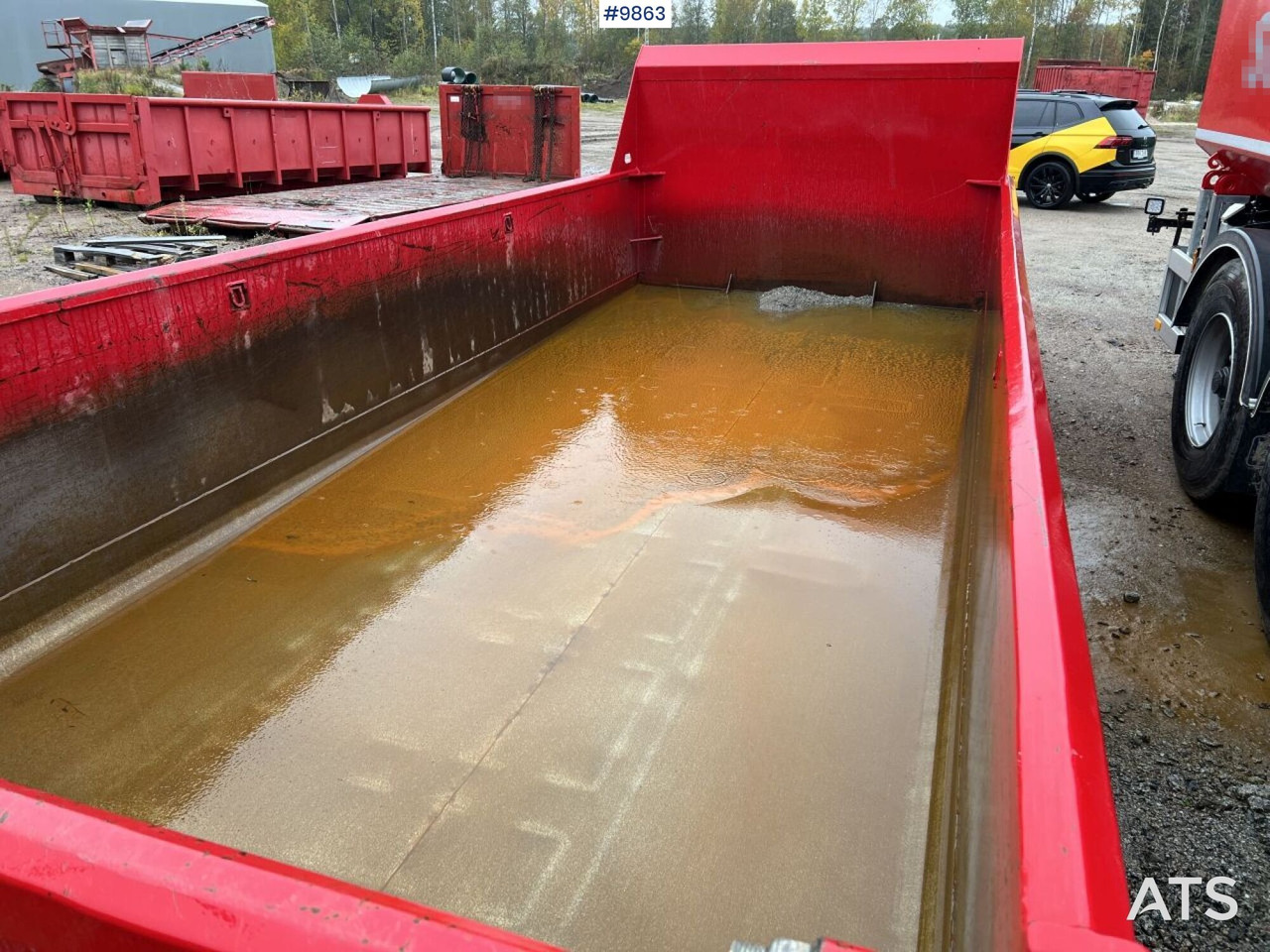 B.K:s Lastväxlarflak - Sparsamt använd - Abrol kontejner: slika 3 B.K:s Lastväxlarflak - Sparsamt använd - Abrol kontejner: slika 3