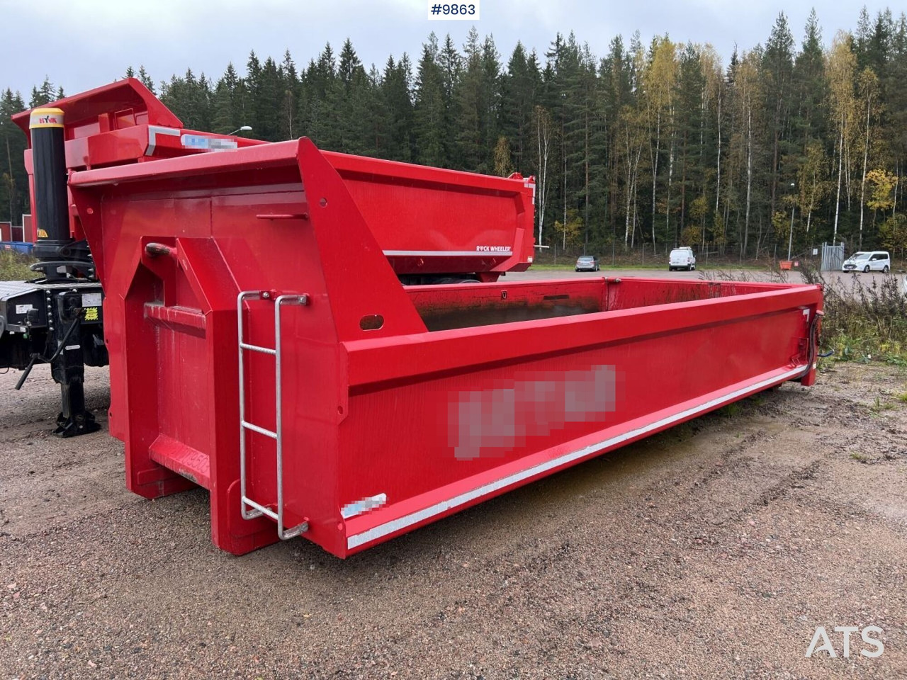 B.K:s Lastväxlarflak - Sparsamt använd - Abrol kontejner: slika 1 B.K:s Lastväxlarflak - Sparsamt använd - Abrol kontejner: slika 1