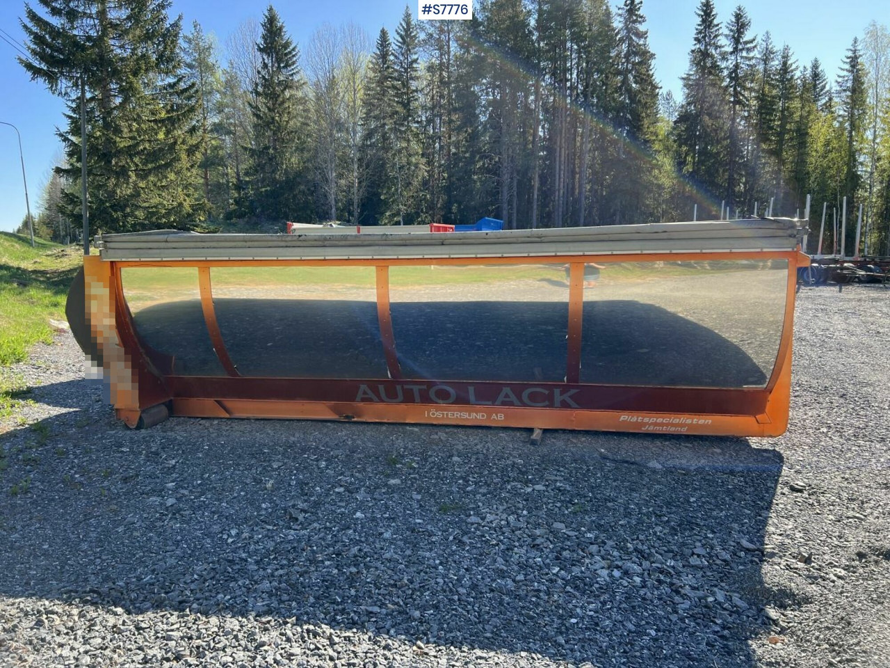 Balticum Frinab LV-13,5 Asphalt flatbed - Abrol kontejner: slika 3 Balticum Frinab LV-13,5 Asphalt flatbed - Abrol kontejner: slika 3