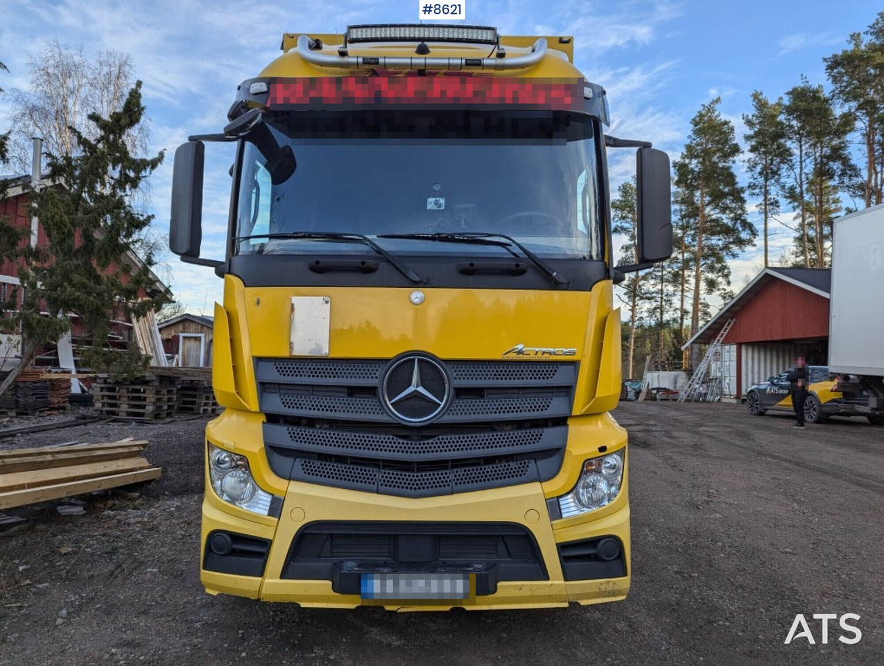 Box Truck Mercedes Benz 6X2 lizing Box Truck Mercedes Benz 6X2: slika 9