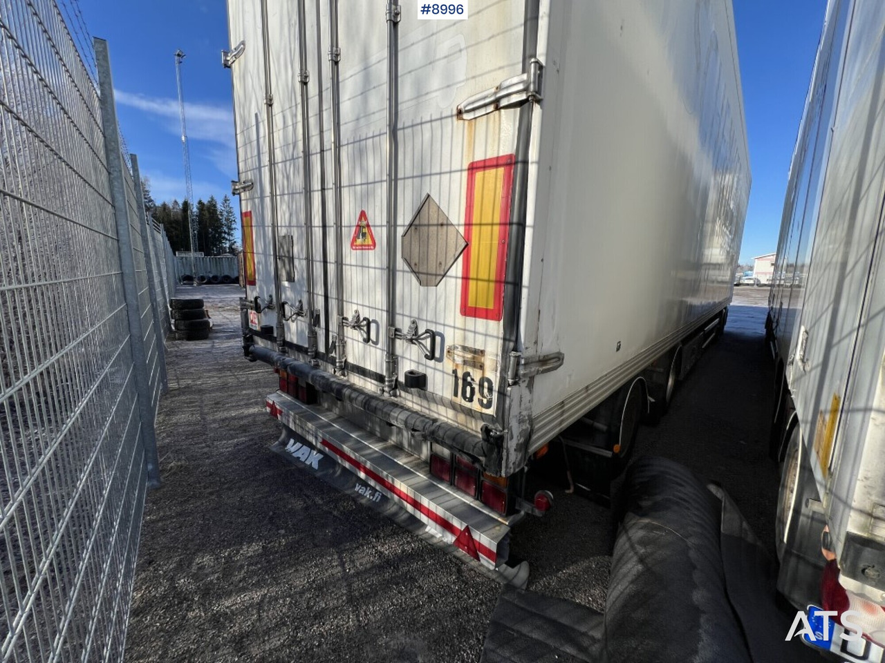 Prikolica zabojnik Box trailer EKERI L/L-4: slika 11
