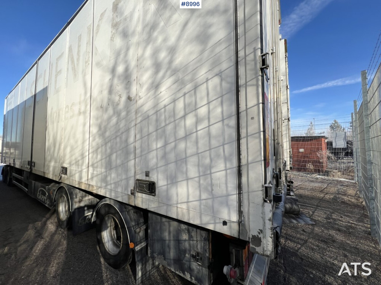 Prikolica zabojnik Box trailer EKERI L/L-4: slika 13