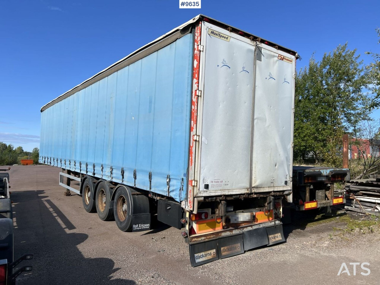 Chapel trailer Fruehauf SS136/P3S - Polprikolica s ponjavo: slika 3 Chapel trailer Fruehauf SS136/P3S - Polprikolica s ponjavo: slika 3