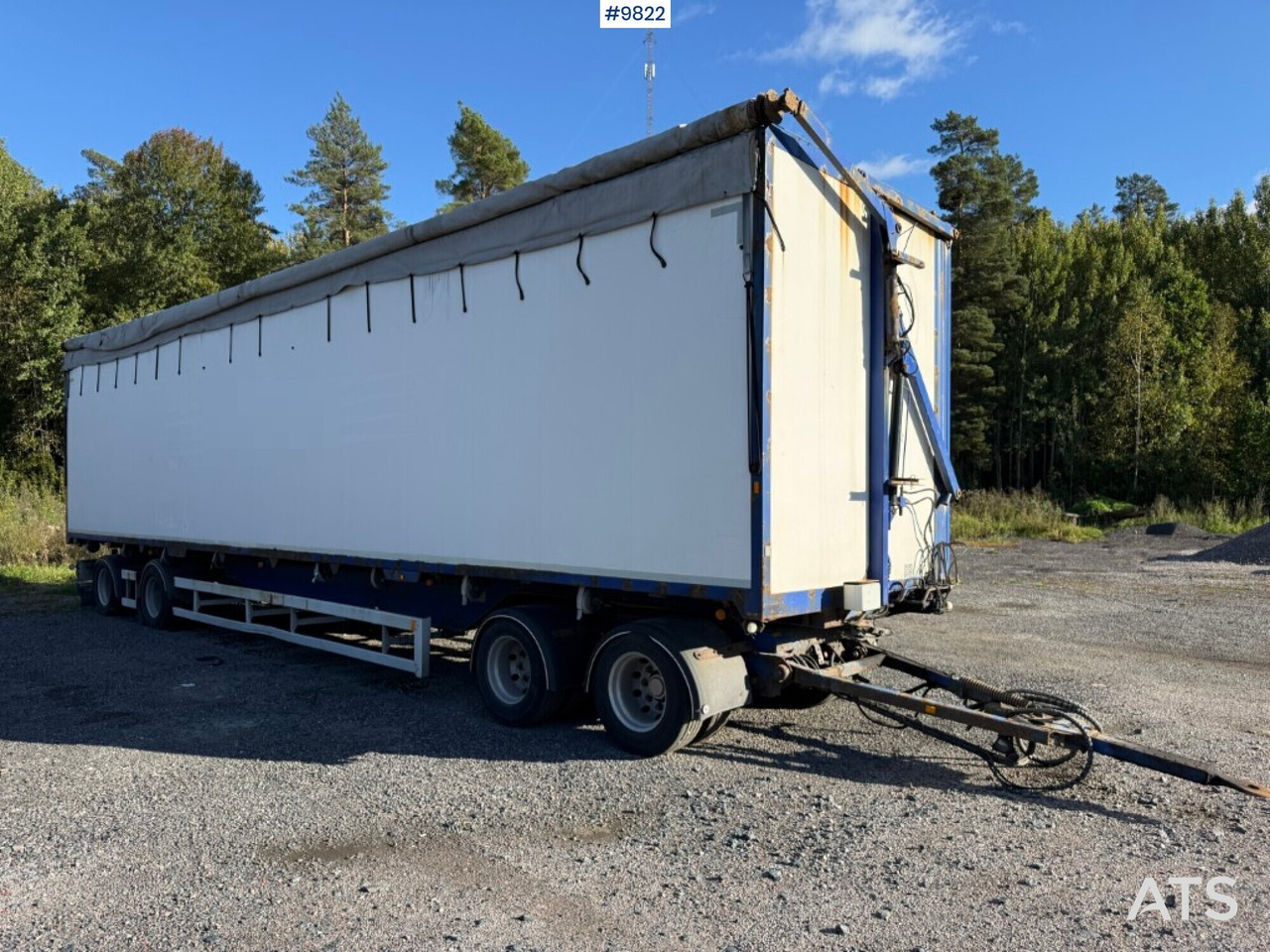 Chipper Trailer EKSJÖVAGNEN FS 18-20 - Prikolica zabojnik: slika 1 Chipper Trailer EKSJÖVAGNEN FS 18-20 - Prikolica zabojnik: slika 1