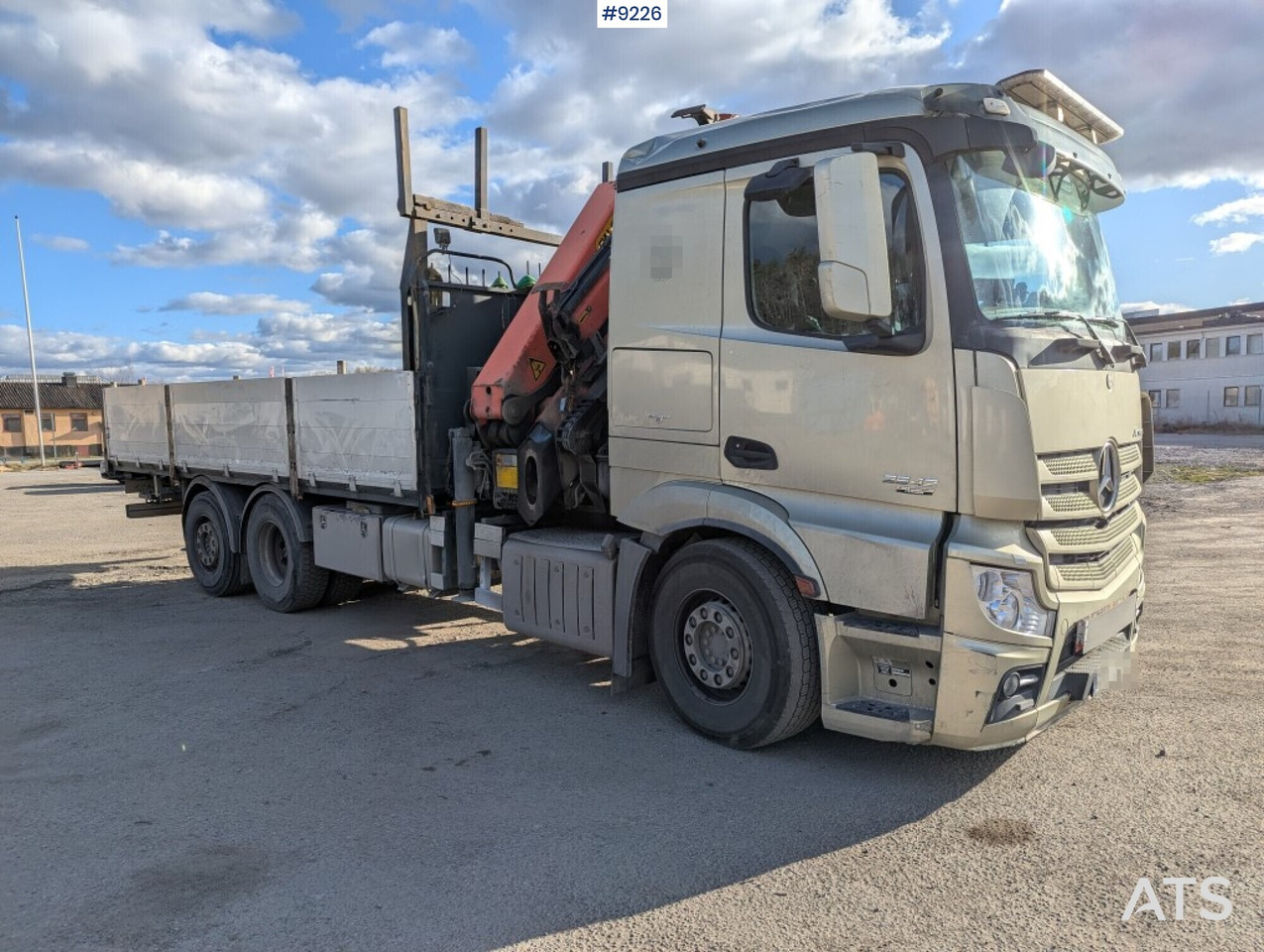 Crane Truck Mercedes-Benz Actros 2542 - Tovornjak s kesonom, Tovornjak z dvigalom: slika 2 Crane Truck Mercedes-Benz Actros 2542 - Tovornjak s kesonom, Tovornjak z dvigalom: slika 2