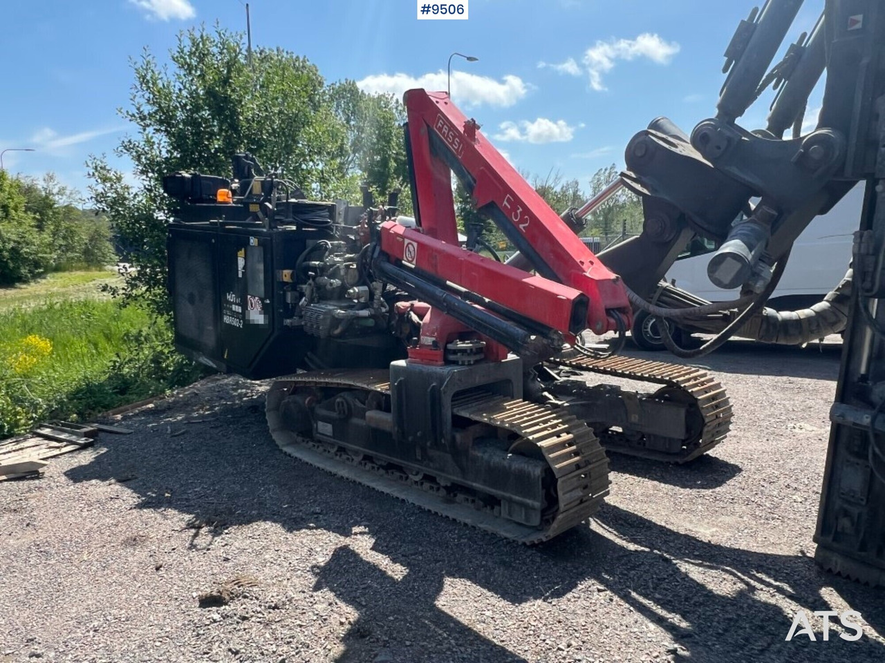 Drill rig Hütte with Fassi F32 crane - Vrtalna naprava: slika 3 Drill rig Hütte with Fassi F32 crane - Vrtalna naprava: slika 3
