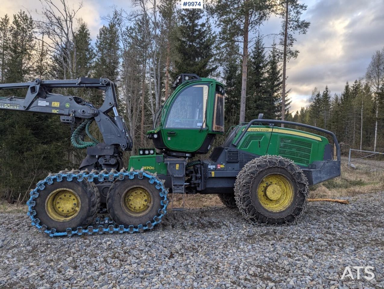 Harvester John Deere 1170G - Drugi stroj: slika 2 Harvester John Deere 1170G - Drugi stroj: slika 2