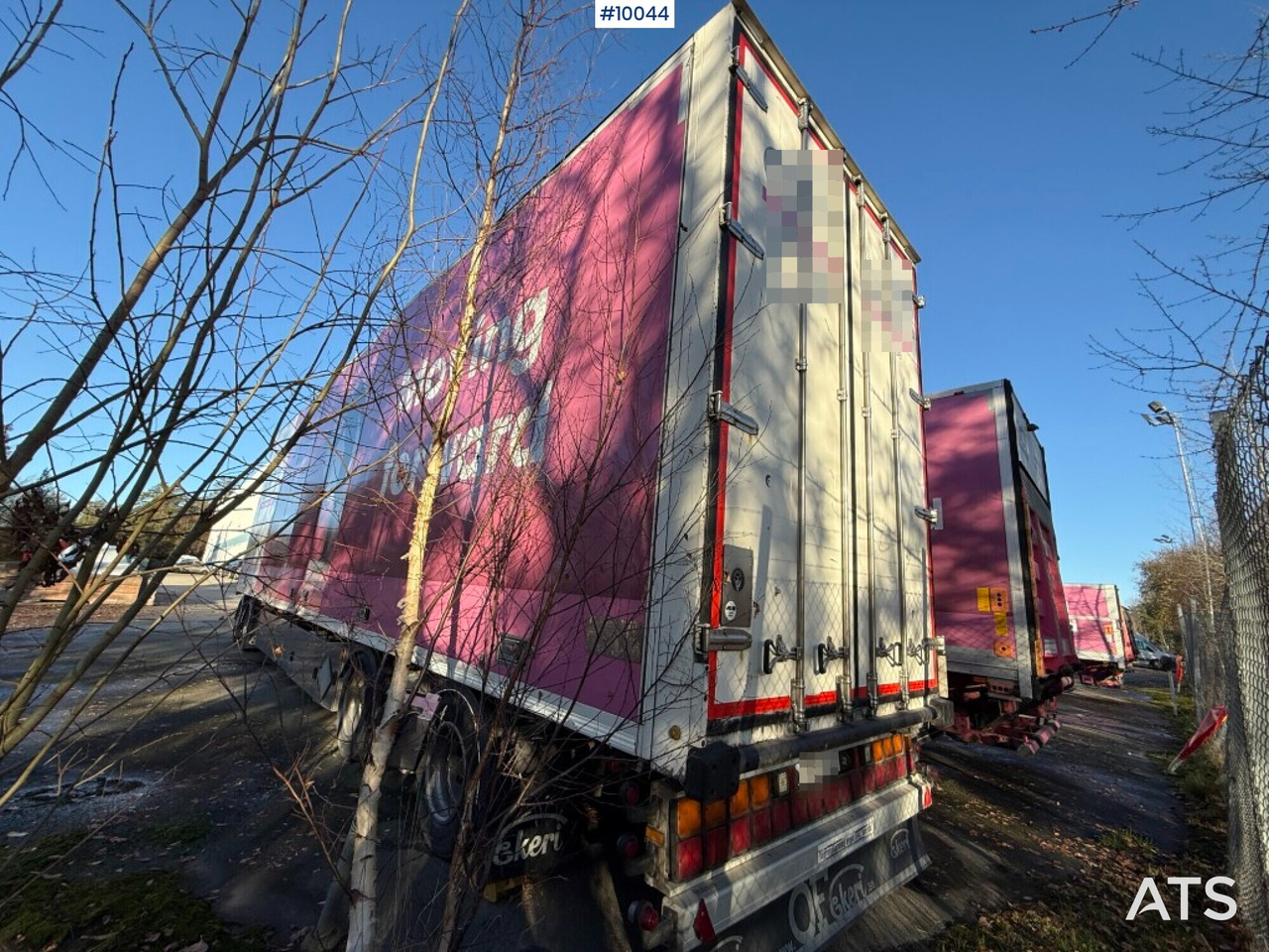 Ekeri S8-D cabinet trailer with opening side - Prikolica zabojnik: slika 3 Ekeri S8-D cabinet trailer with opening side - Prikolica zabojnik: slika 3