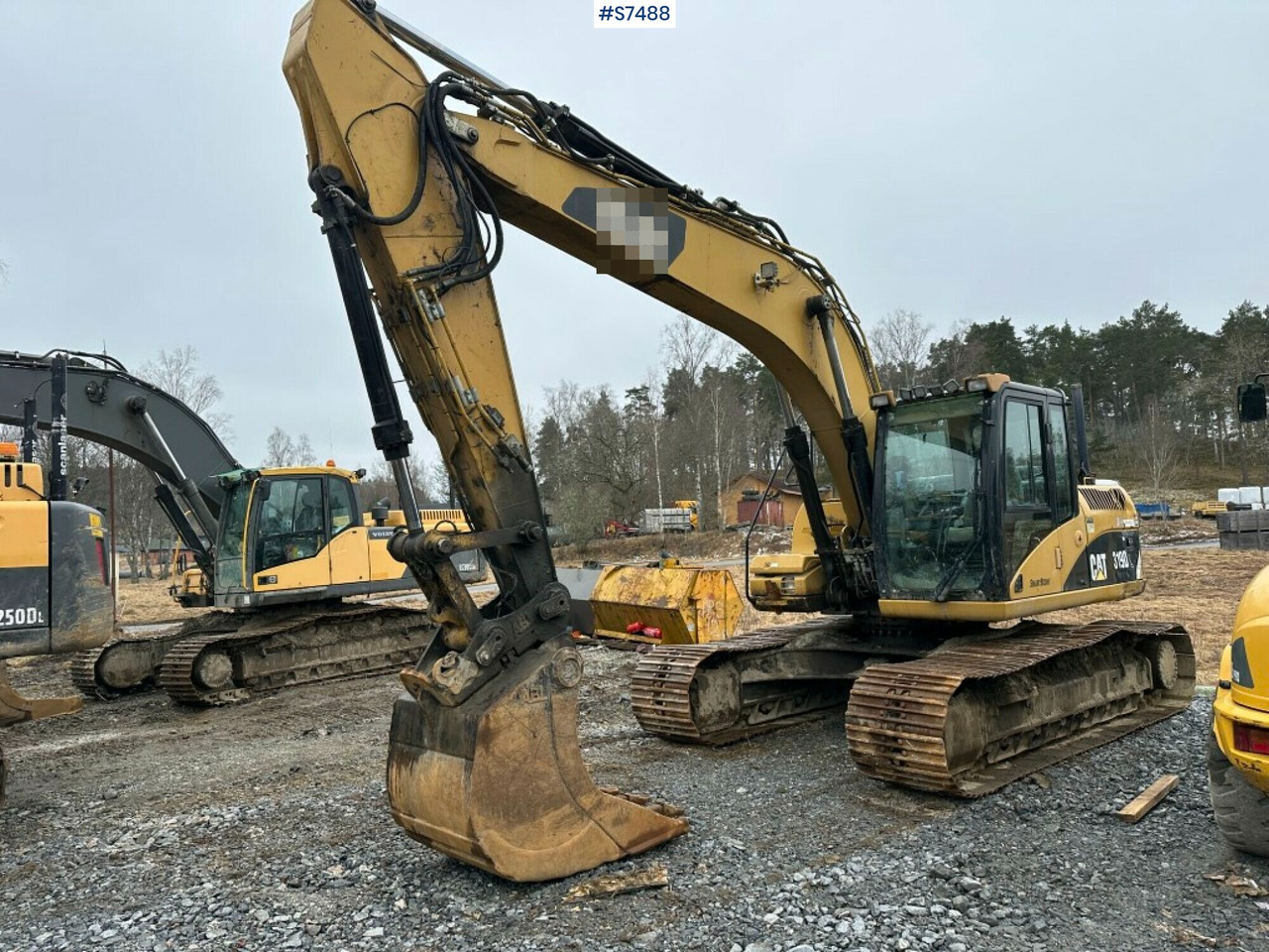 Excavator CAT 319D with rotor, digging system and gear - Bager goseničar: slika 1 Excavator CAT 319D with rotor, digging system and gear - Bager goseničar: slika 1