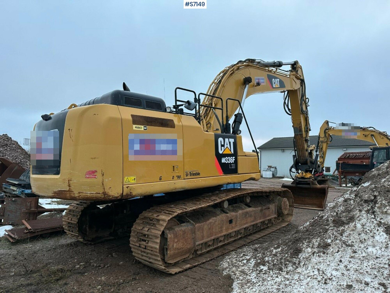 Excavator Cat 336F LXE with rotor lizing Excavator Cat 336F LXE with rotor: slika 7