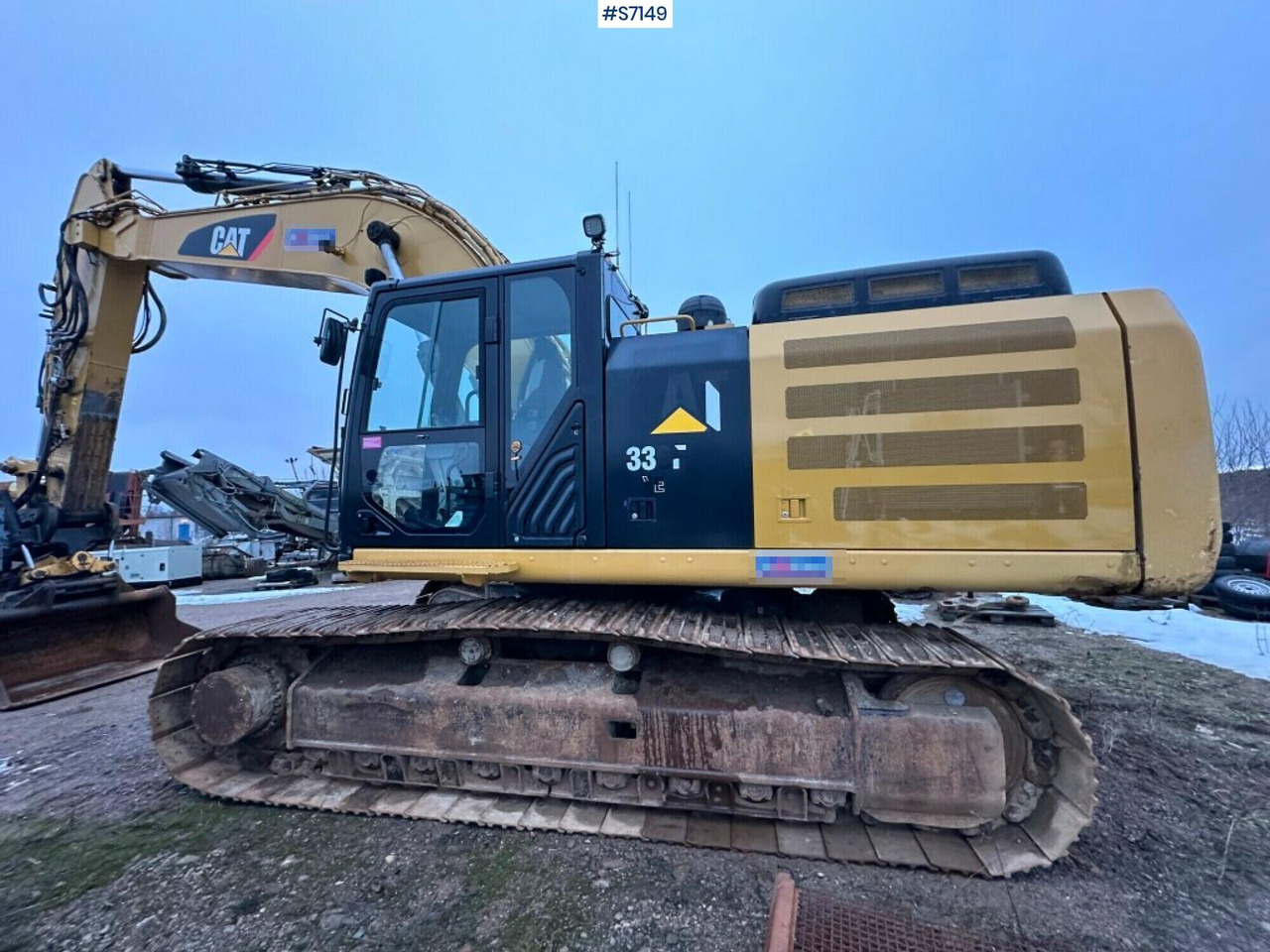 Excavator Cat 336F LXE with rotor lizing Excavator Cat 336F LXE with rotor: slika 9