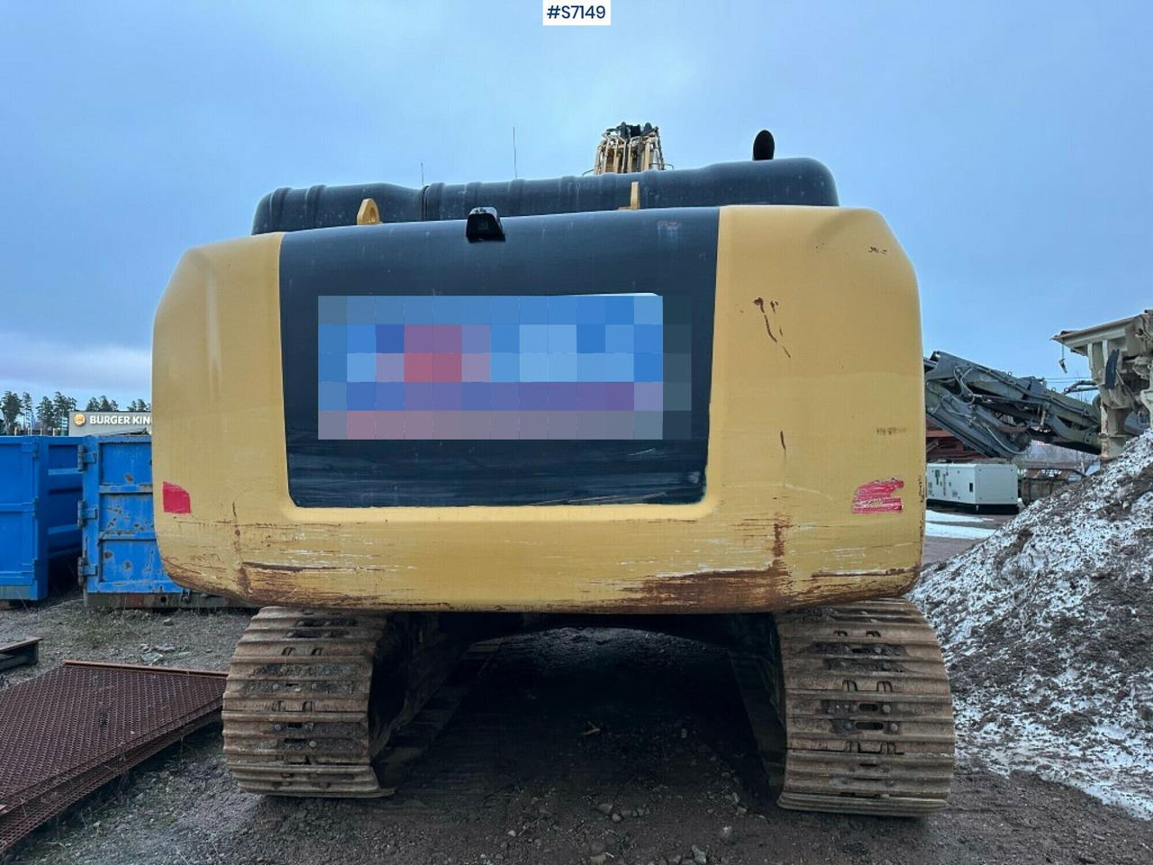 Excavator Cat 336F LXE with rotor lizing Excavator Cat 336F LXE with rotor: slika 11