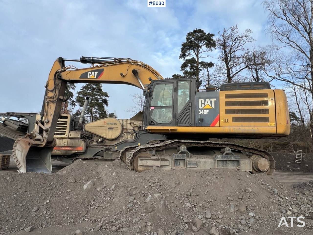 Excavator Cat 340F (SEE VIDEO) - Bager goseničar: slika 2 Excavator Cat 340F (SEE VIDEO) - Bager goseničar: slika 2