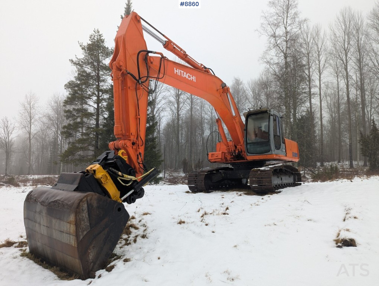 Excavator Fiat Hitachi EX255 with tiltrotator and grading bucket (SEE VIDEO) - Bager goseničar: slika 1 Excavator Fiat Hitachi EX255 with tiltrotator and grading bucket (SEE VIDEO) - Bager goseničar: slika 1