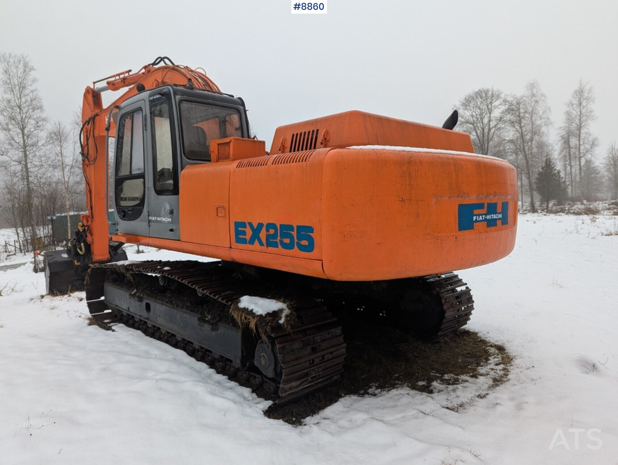Excavator Fiat Hitachi EX255 with tiltrotator and grading bucket (SEE VIDEO) - Bager goseničar: slika 2 Excavator Fiat Hitachi EX255 with tiltrotator and grading bucket (SEE VIDEO) - Bager goseničar: slika 2
