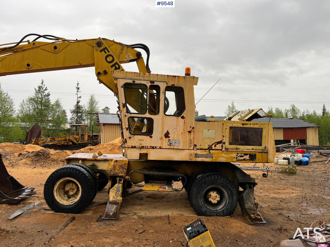 FORD Wheel excavator - Bager na kolesih: slika 5 FORD Wheel excavator - Bager na kolesih: slika 5