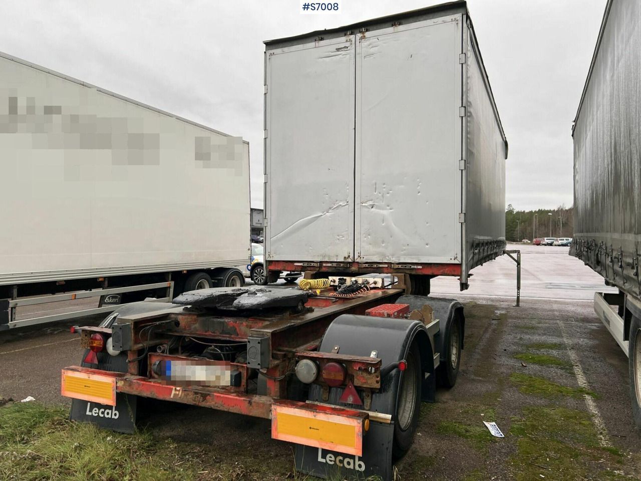 Fliegl SZS380 Link-Trailer - Polprikolica s ponjavo: slika 1 Fliegl SZS380 Link-Trailer - Polprikolica s ponjavo: slika 1