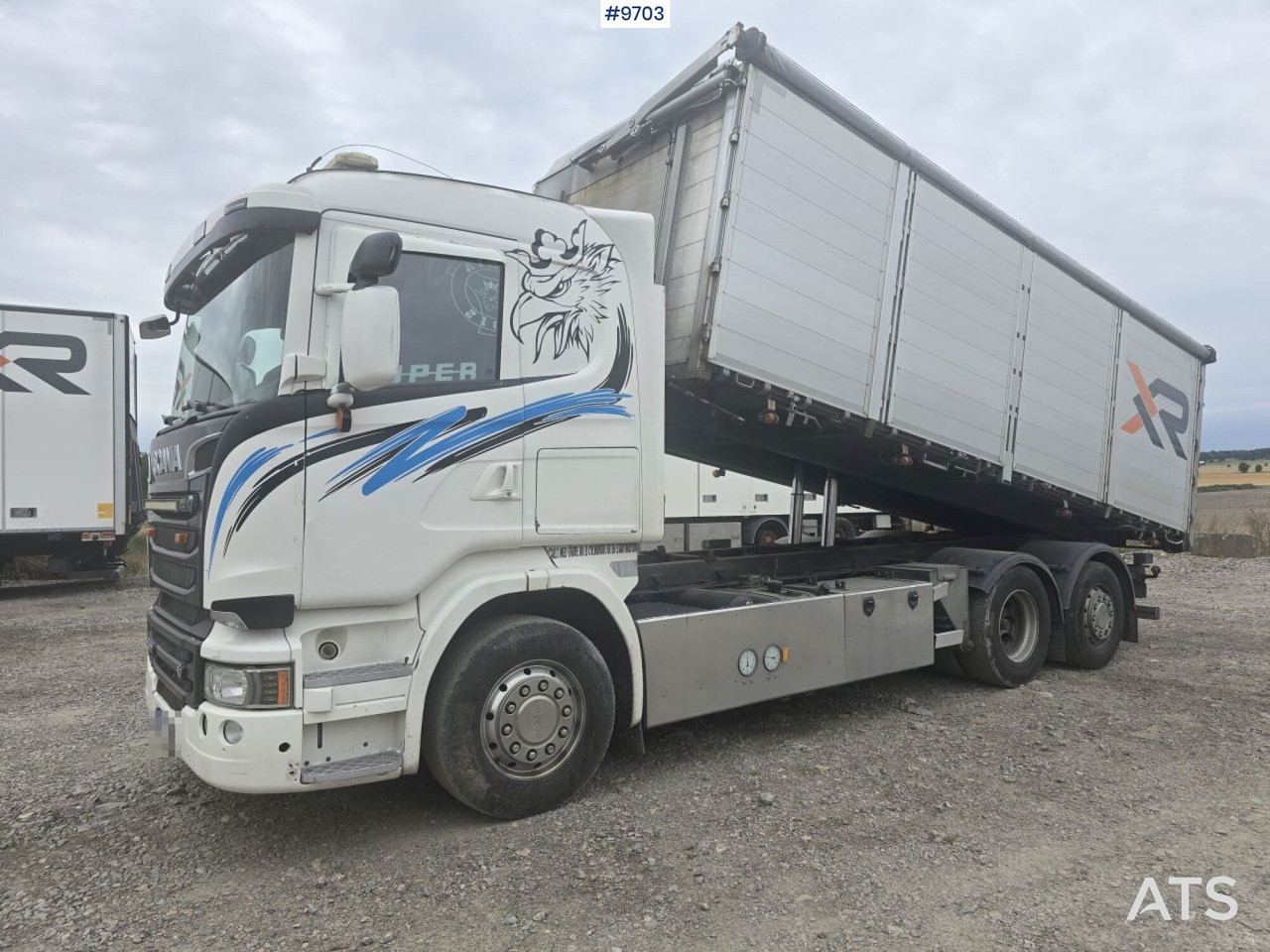 Grain truck Scania R580 (SEE VIDEO) - Tovornjak prekucnik: slika 1 Grain truck Scania R580 (SEE VIDEO) - Tovornjak prekucnik: slika 1