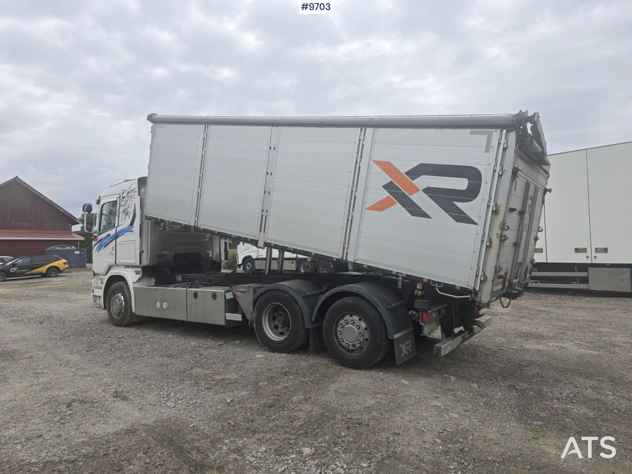 Grain truck Scania R580 (SEE VIDEO) - Tovornjak prekucnik: slika 3 Grain truck Scania R580 (SEE VIDEO) - Tovornjak prekucnik: slika 3
