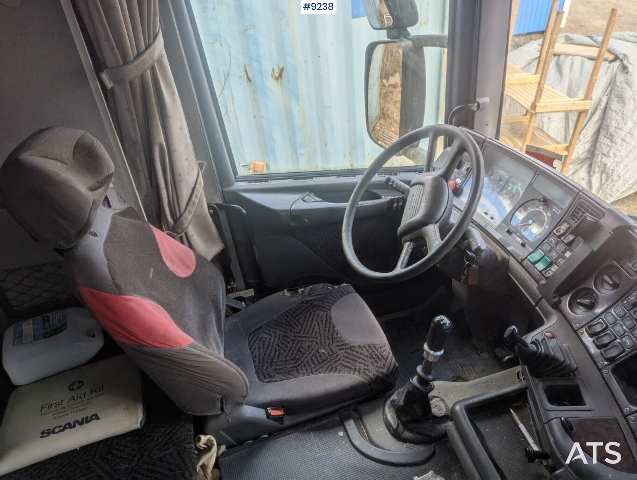 Kotalni prekucni tovornjak Hooklift Truck Scania R164 - Rep Object: slika 6