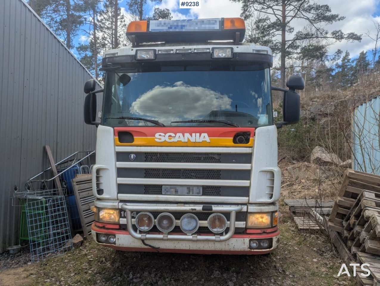 Kotalni prekucni tovornjak Hooklift Truck Scania R164 - Rep Object: slika 7