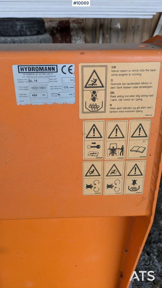 Hydromann SL 14 sand spreader for agricultural tractors - Posipalnik peska/ Soli: slika 5 Hydromann SL 14 sand spreader for agricultural tractors - Posipalnik peska/ Soli: slika 5