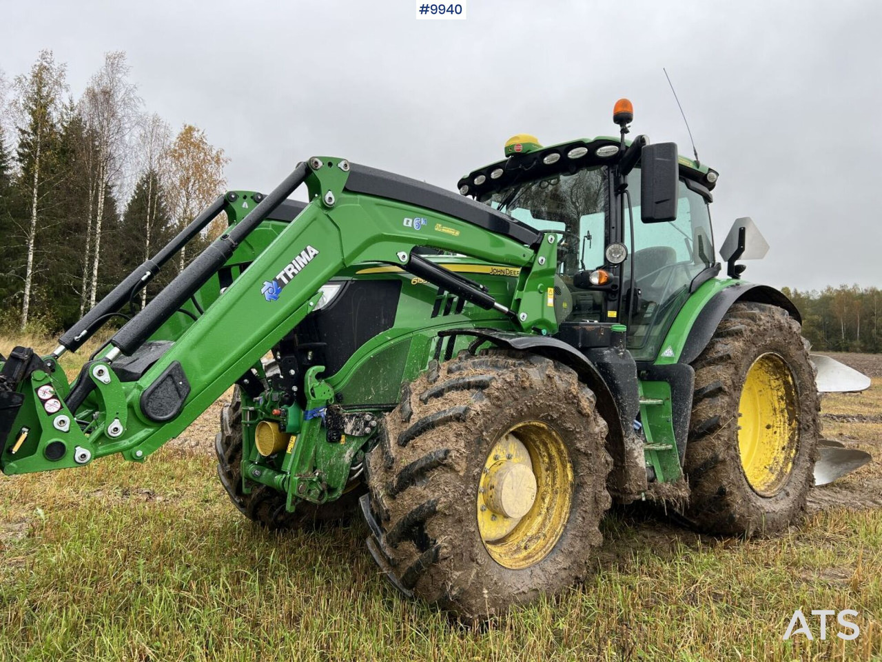 JOHN DEERE 6155R Agricultural tractor - Traktor: slika 1 JOHN DEERE 6155R Agricultural tractor - Traktor: slika 1