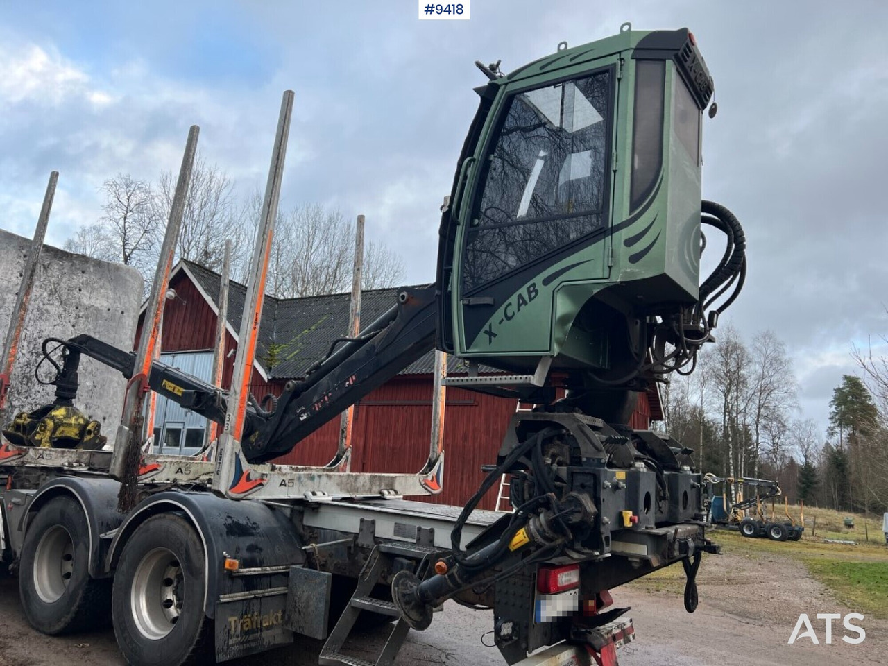 Jonsered 1088 S (2020) X-CAB - Tovornjak za prevoz lesa, Tovornjak z dvigalom: slika 5 Jonsered 1088 S (2020) X-CAB - Tovornjak za prevoz lesa, Tovornjak z dvigalom: slika 5