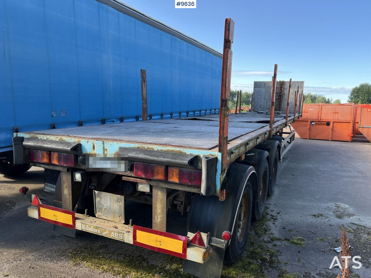 KILAFORS SVTPB3 129 trailer, Rep Objekt - Polprikolica s kesonom: slika 1 KILAFORS SVTPB3 129 trailer, Rep Objekt - Polprikolica s kesonom: slika 1